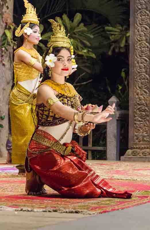 29 - Camboya - Siem Reap - danzas tradicionales